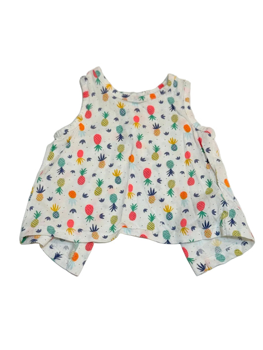 Baby Gap Pineapple Print Tank Top 6-12m