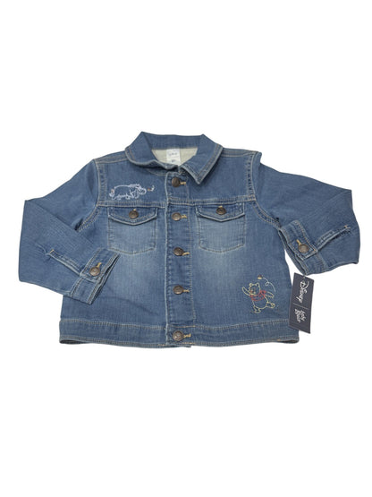 Disney Baby B'gosh Winnie Pooh Embroidered Denim Jacket 24M