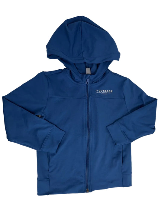 Joe Fresh Active Blue Zip Hoodie Size 5