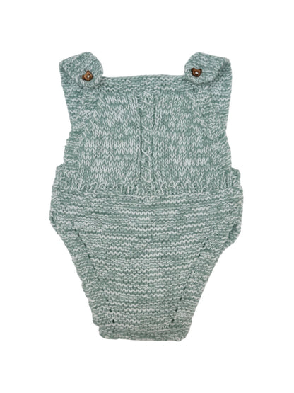 Handmade Knit Baby Romper 3-6m