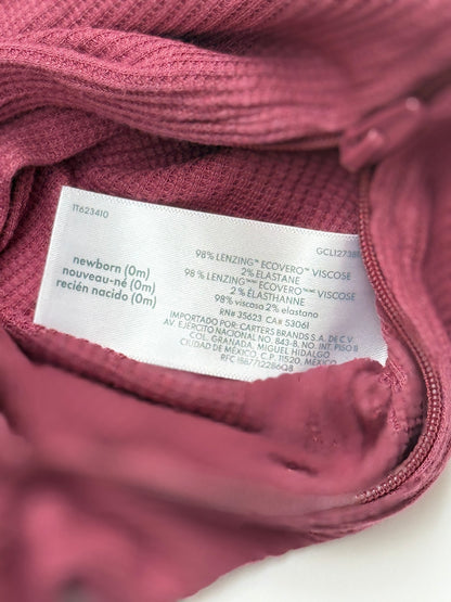 Carter's PurelySoft Waffle Footed Sleeper Newborn