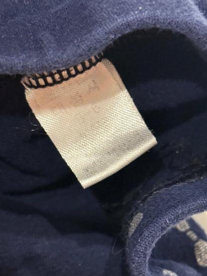 Navy Bow Print Leggings Size 12m