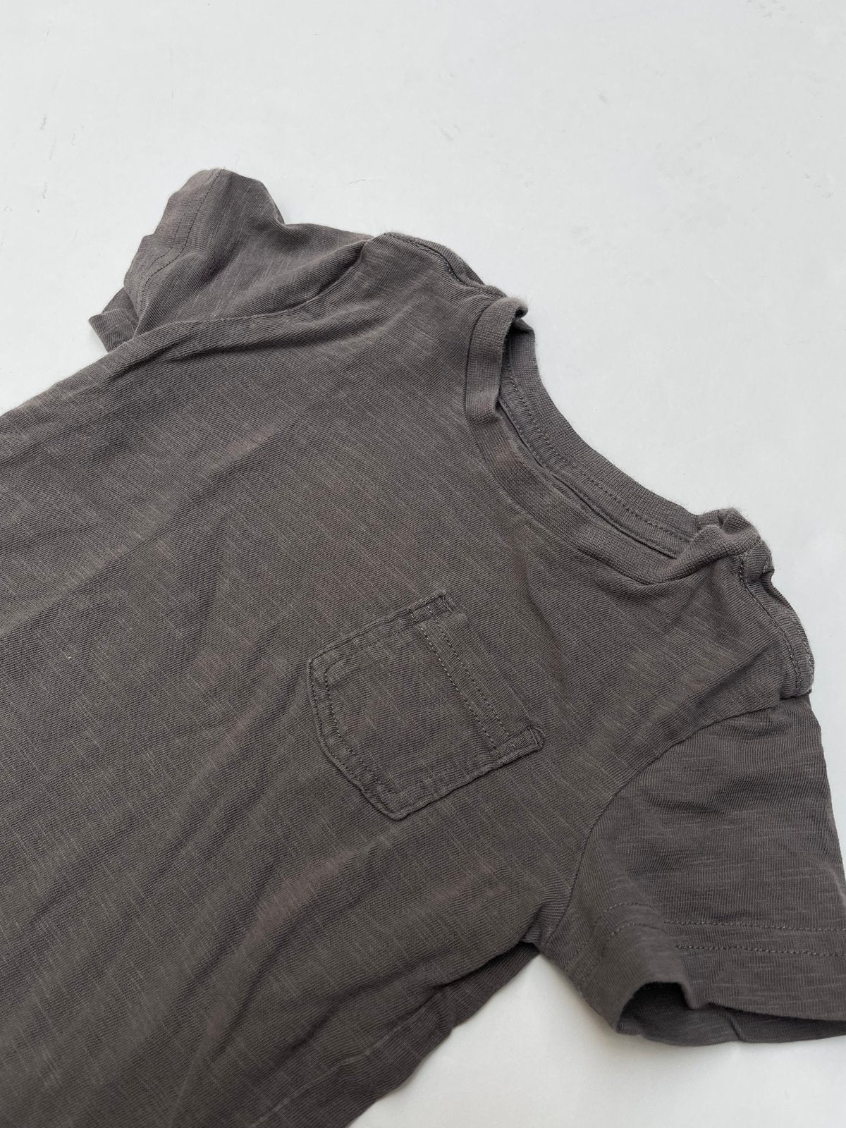 Pekkle Gray Pocket T-Shirt 2T