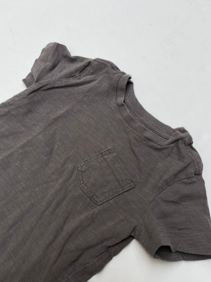 Pekkle Gray Pocket T-Shirt 2T