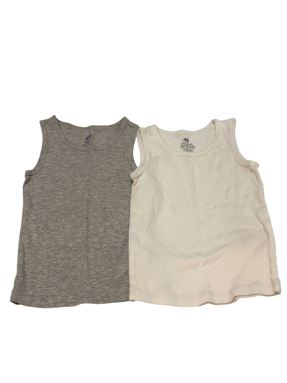 H&M Basic Tank Top 2-Pack Size 2-4y