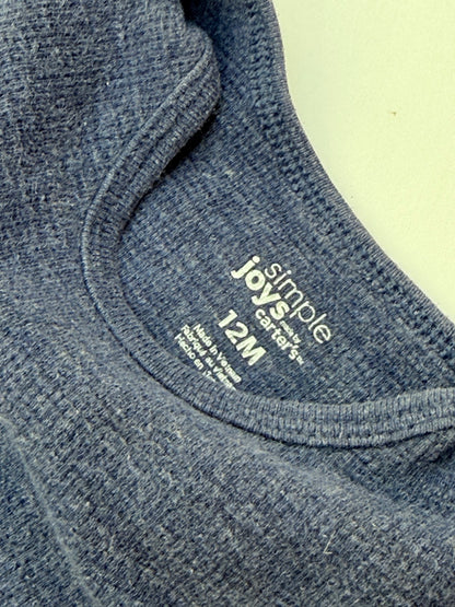Simple Joys by Carter's Blue Bodysuit 12M