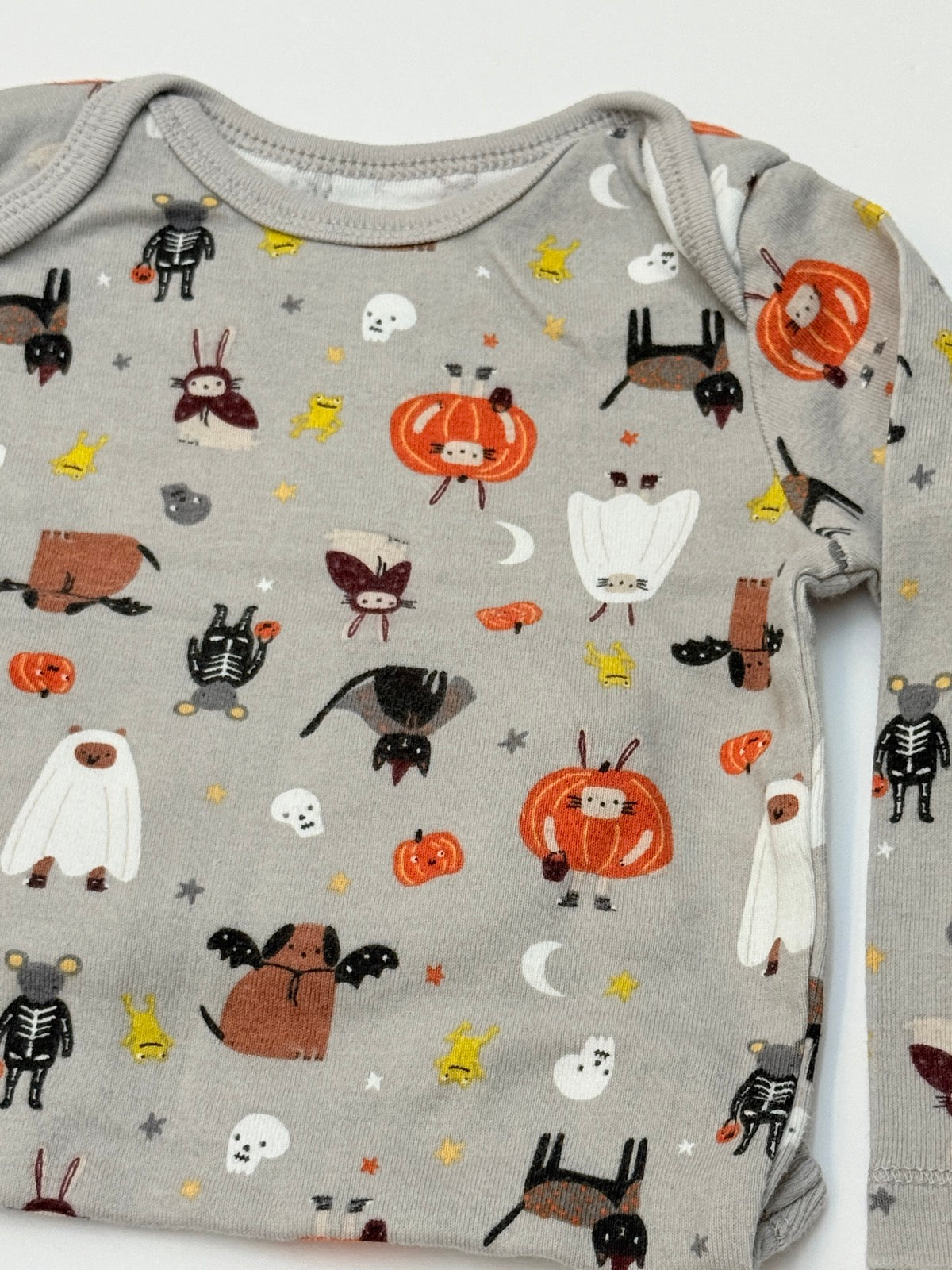 Old Navy Cute Animal Halloween Print Bodysuit 6-12M