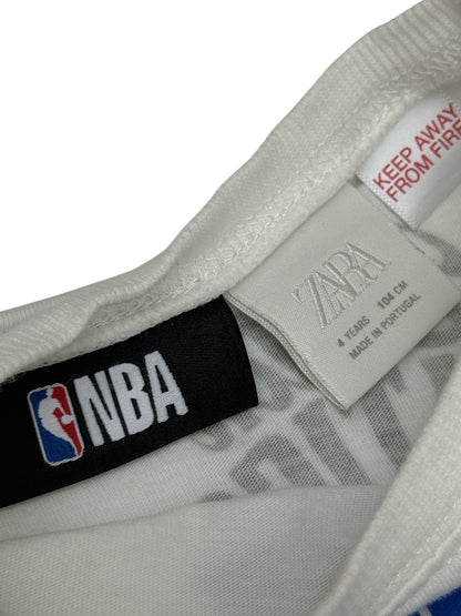 Zara NBA Graphic T-Shirt and Shorts Set 4T