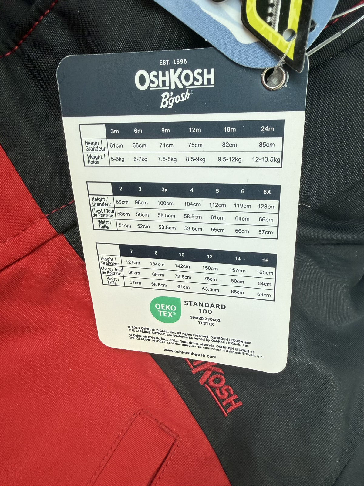 OshKosh B'gosh Winter Jacket Size 16