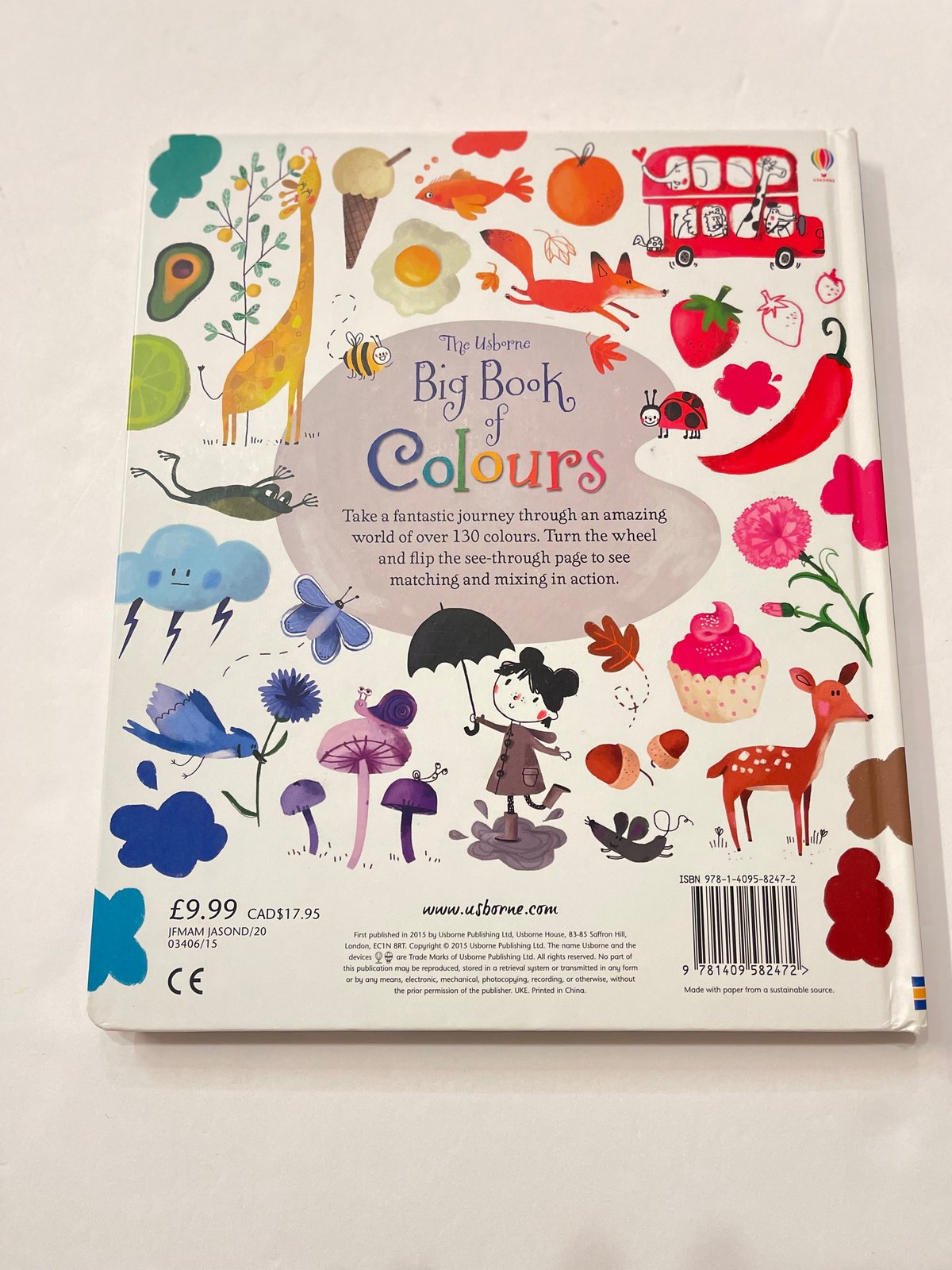 The Usborne Big Book of Colours