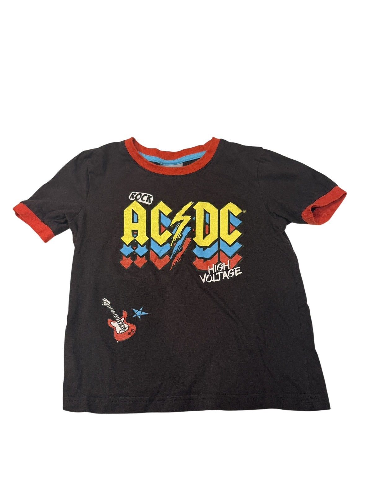 AC DC High Voltage Rock Ringer T-Shirt 6X