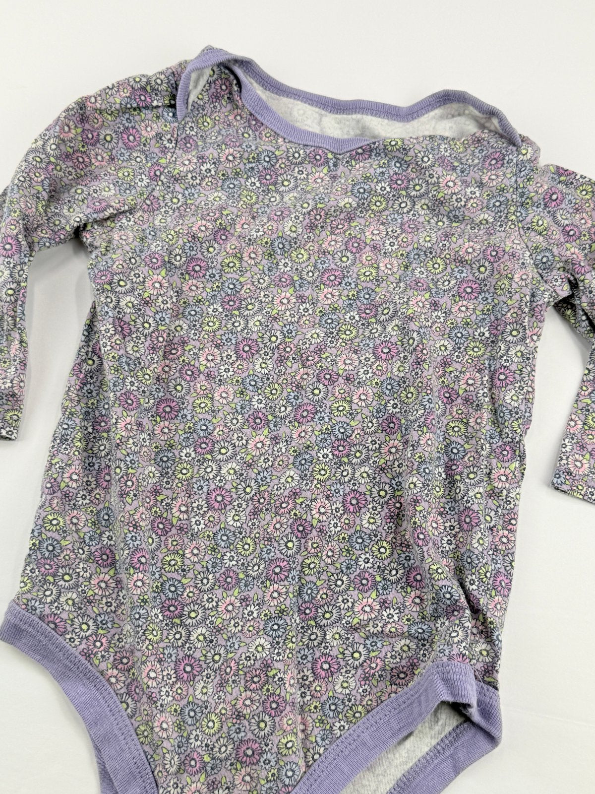 George Baby Floral Long Sleeve Bodysuit 18-24M