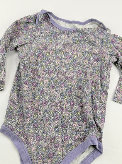 George Baby Floral Long Sleeve Bodysuit 18-24M