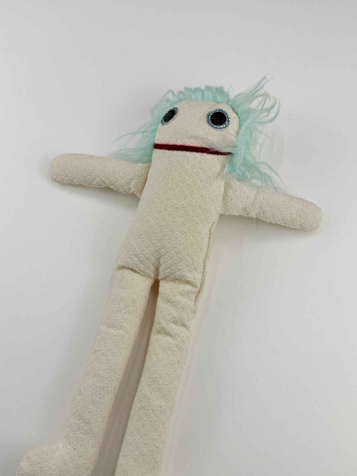raplapla Plush Doll Cream with Mint Hair