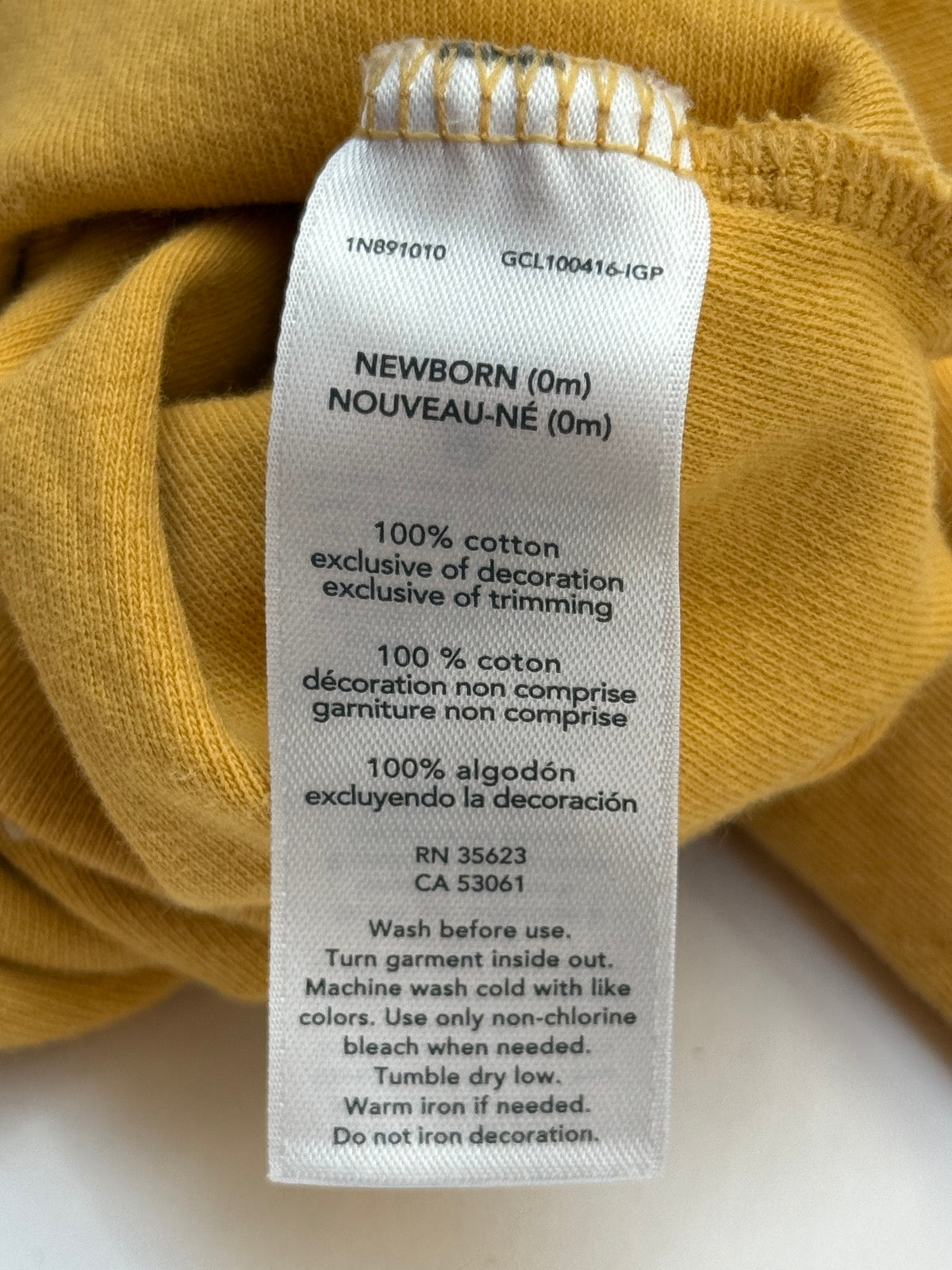Child of Mine Carter's Smile Bodysuit Newborn