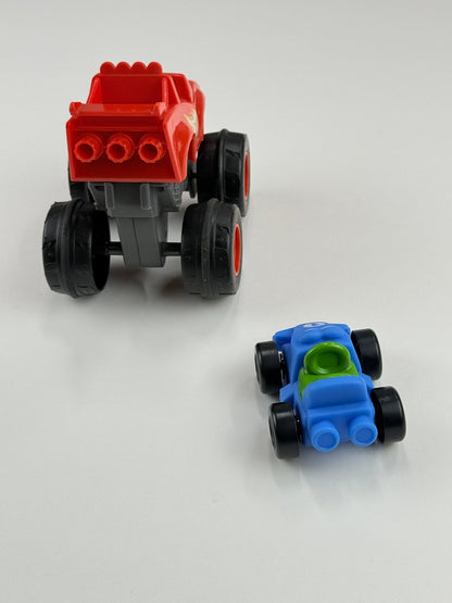 Blaze and the Monster Machines Blaze Truck & Blue Race Car Toy Set