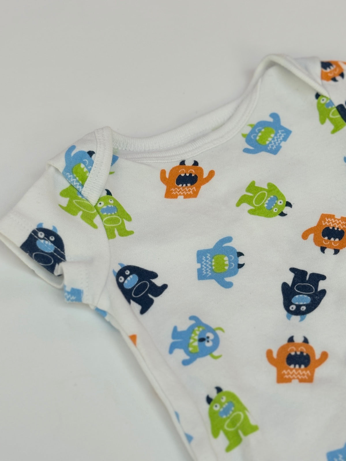 Rococo Monster Print Bodysuit 3M