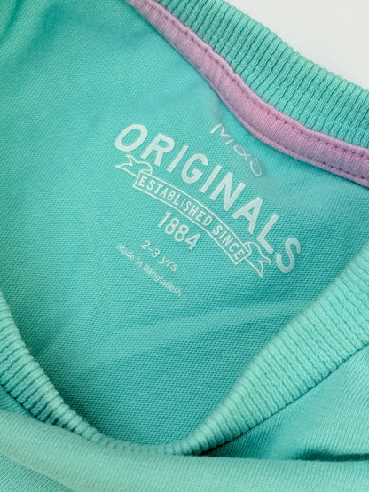 M&S Originals Dinosaur T-Shirt 2-3Y