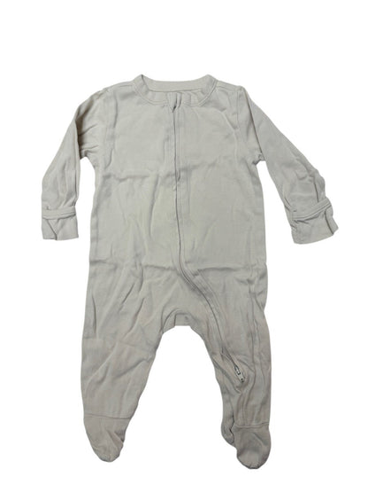 Old Navy Footed Sleeper Cream 3-6M