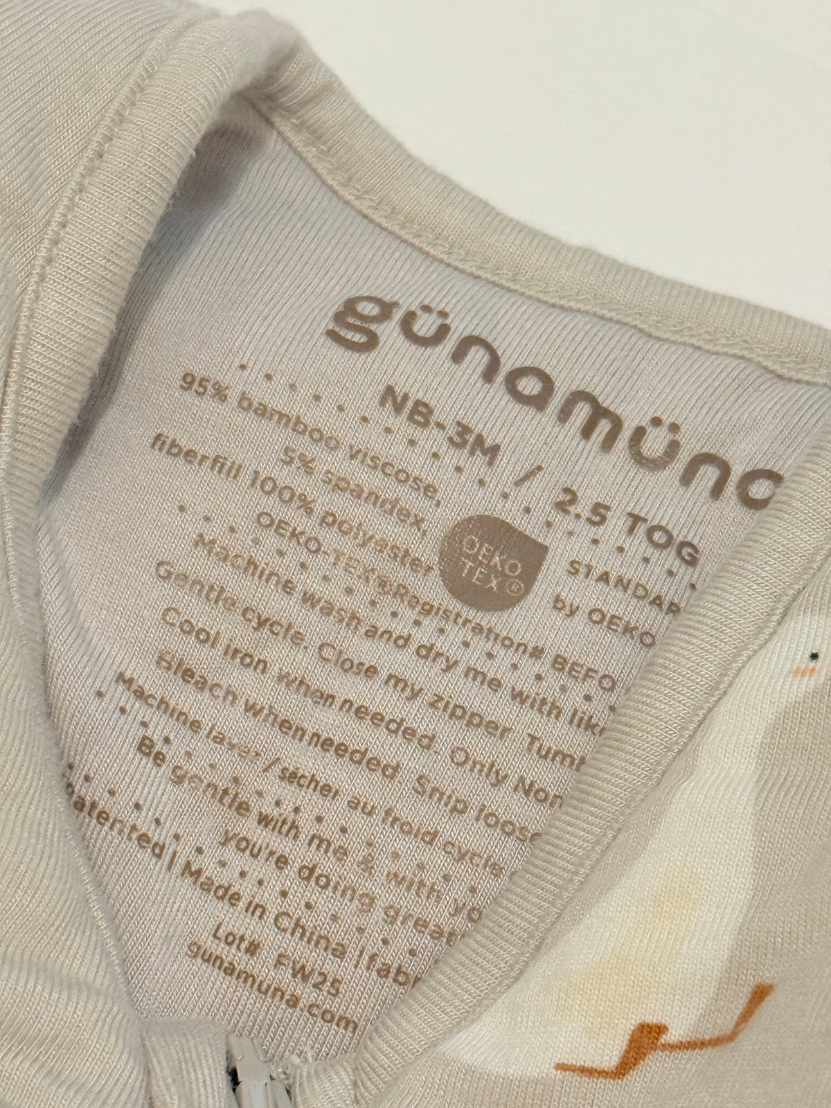Gunamuna Duck Print Sleep Bag NB-3M