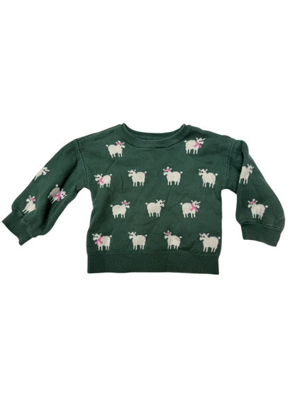 Baby Gap Sheep Print Sweater 18-24M