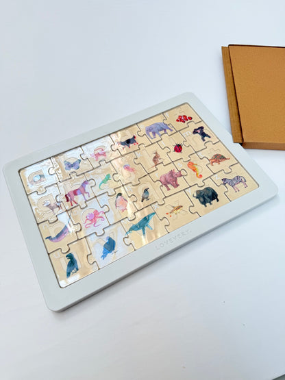 Lovevery Letter Sounds Animal Puzzle