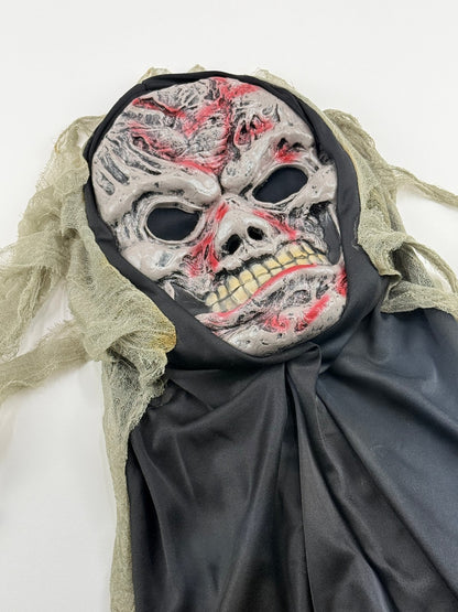 Halloween Skull Mask with Hooded Cloak 7y+