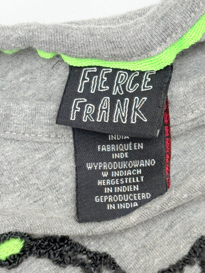Fierce Frank Gray Robot Long Sleeve T-Shirt 6-9M