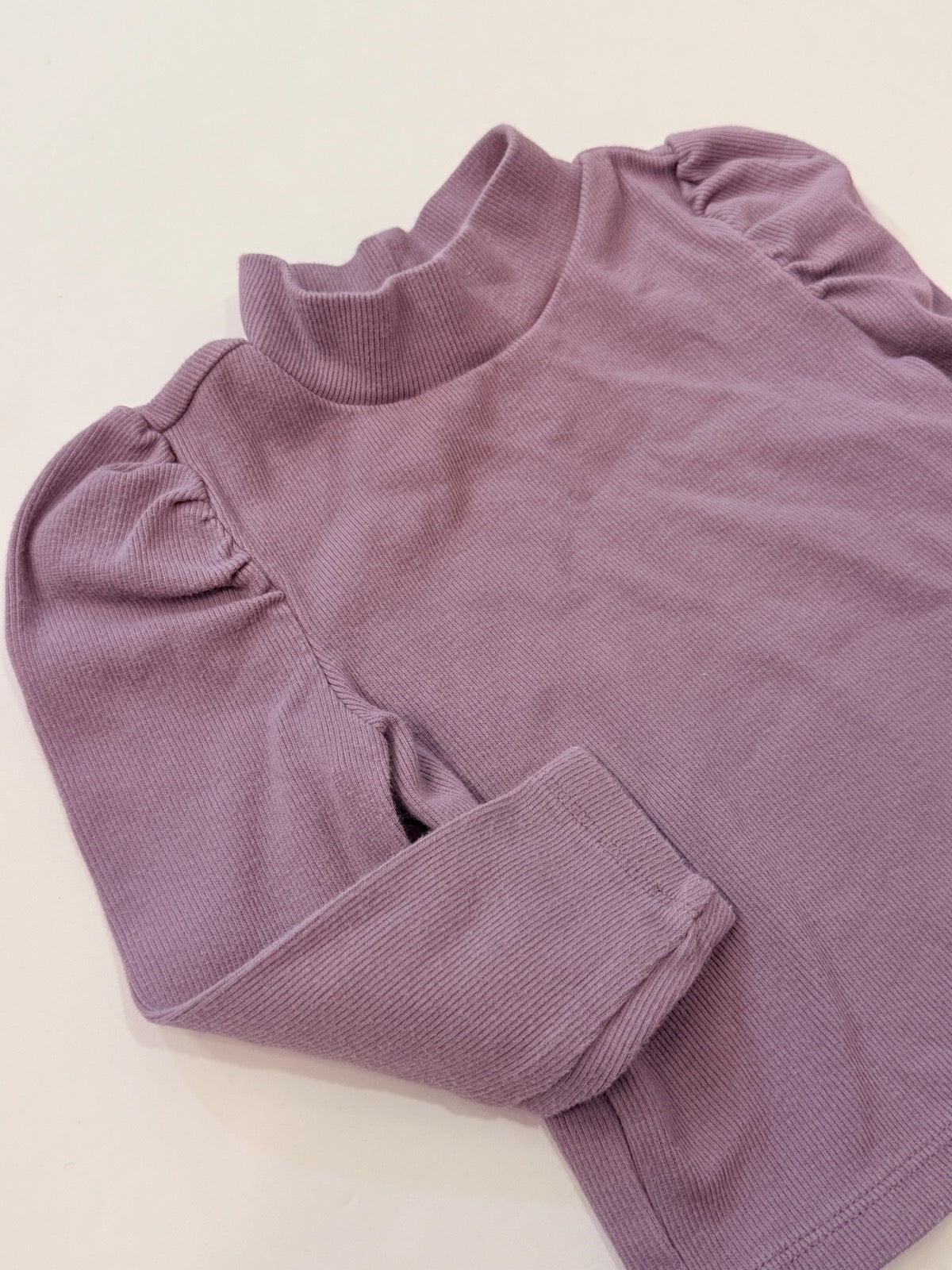 Baby Gap Purple Mock Neck Top 18-24M