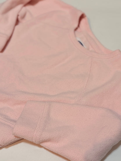 Old Navy Pink Fleece Crossover Sweatshirt 3T