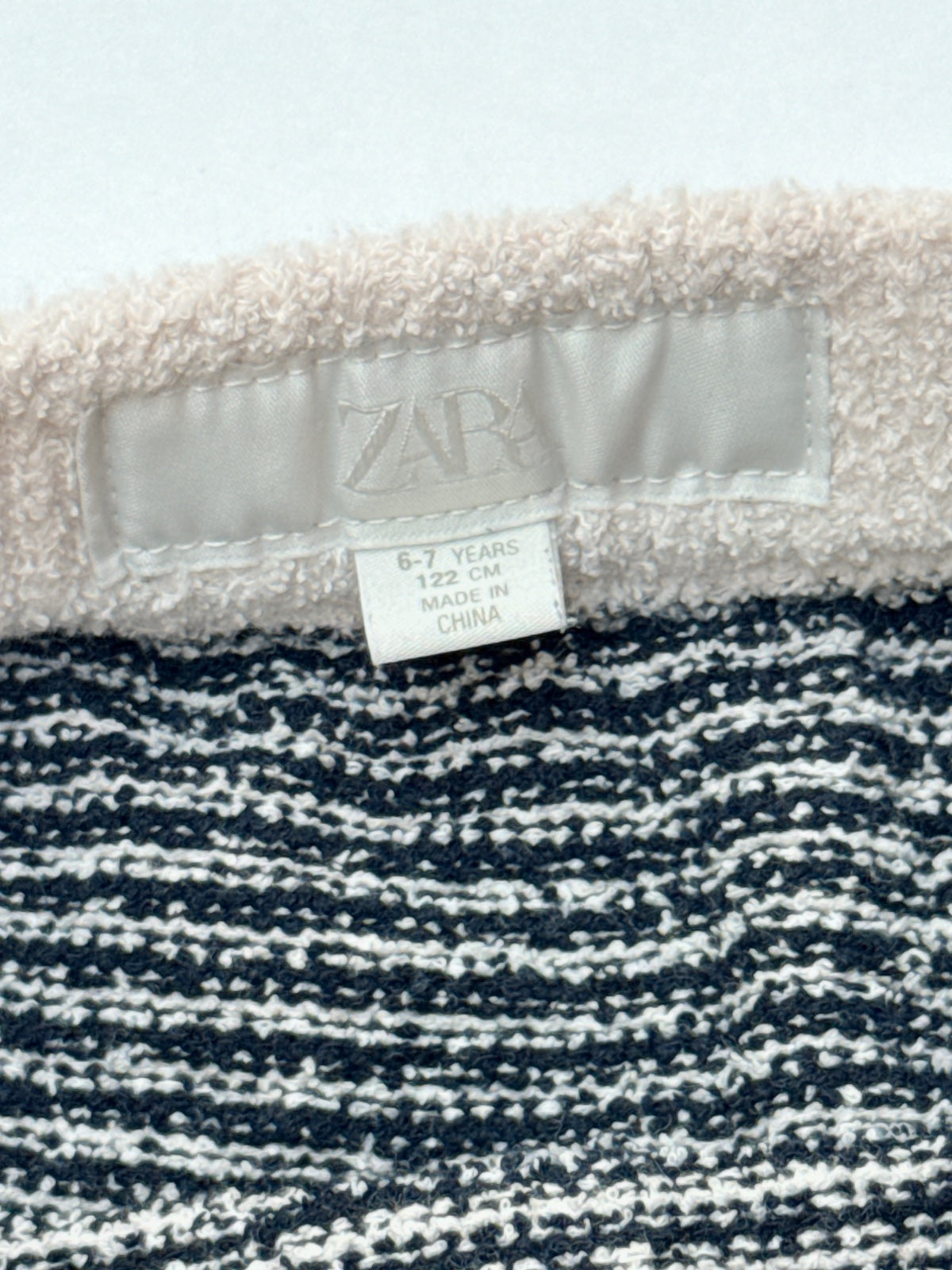 Zara Striped Knit Skirt Size 6-7Y