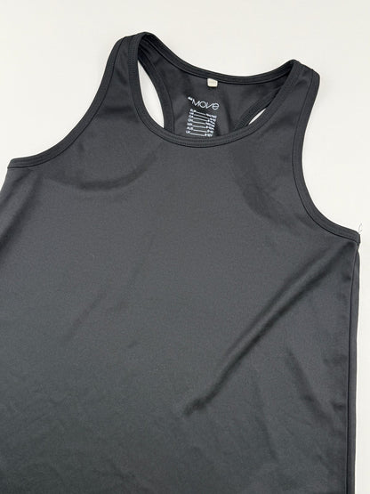 H&M Move Black Racerback Tank Size 8-10Y