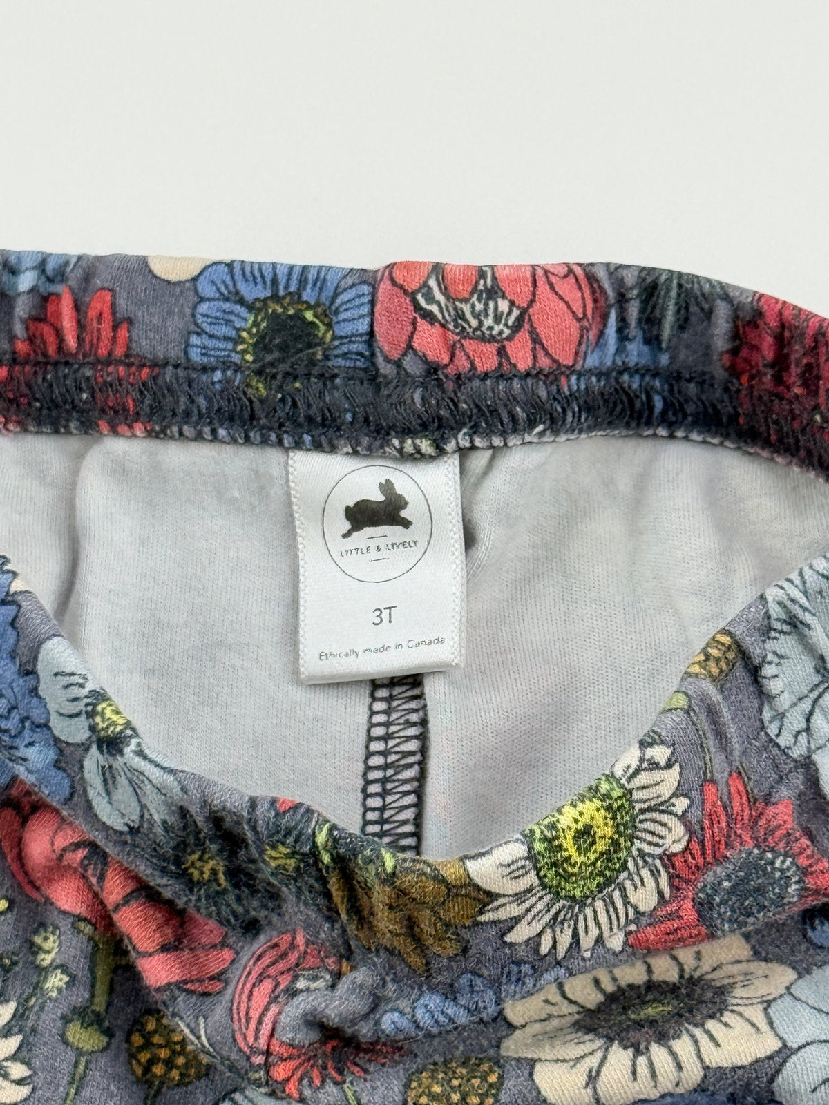 Little & Lively Floral Leggings 3T