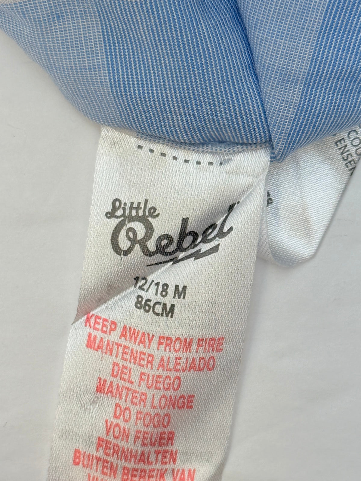Little Rebel Plaid Button-Up Shirt 12/18M