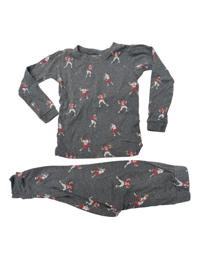 Petit Lem Football Pajama Set Size 3