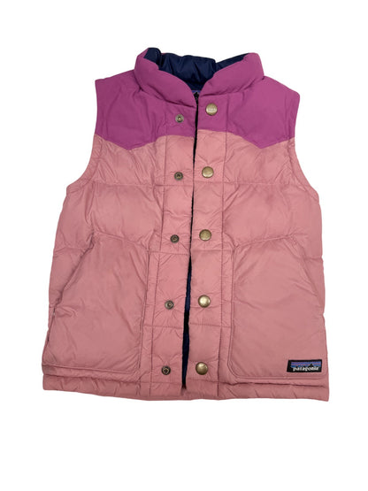 Patagonia Kids Reversible Down Vest Size 4T