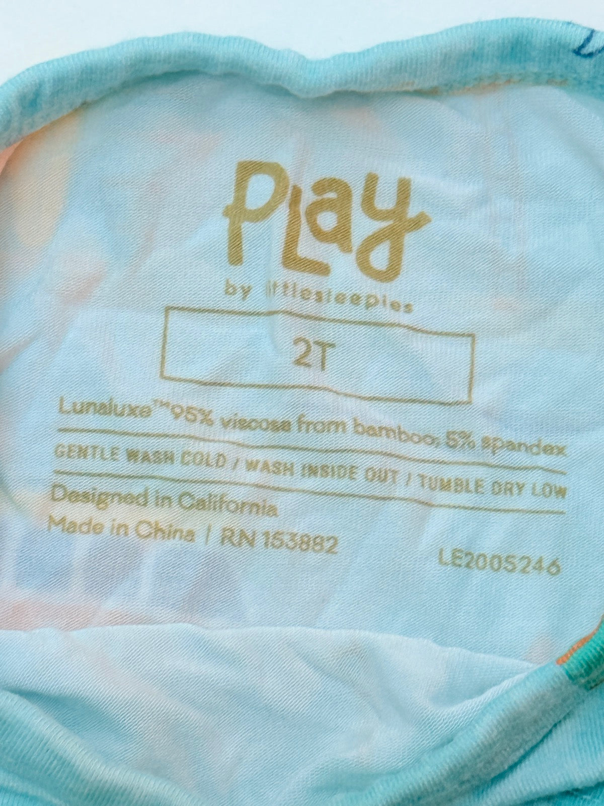 Play by Little Sleepies Surf Pocket T-Shirt 2T
