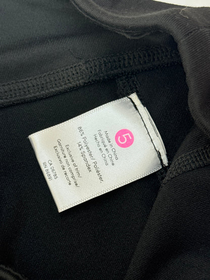 New with tags- Jill Yoga Black Bike Shorts Size 5