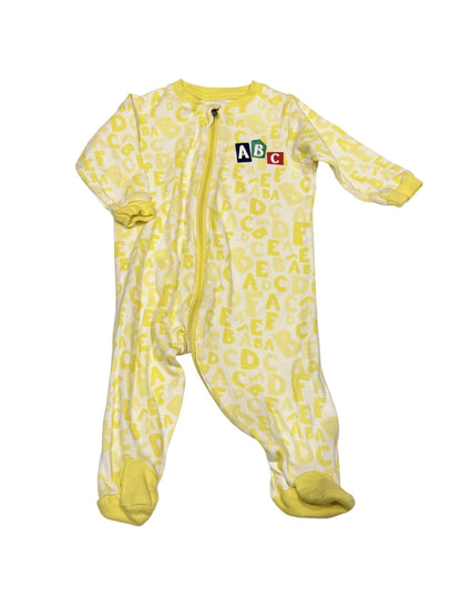 Tuffo ABC Yellow Footed Sleeper 3M