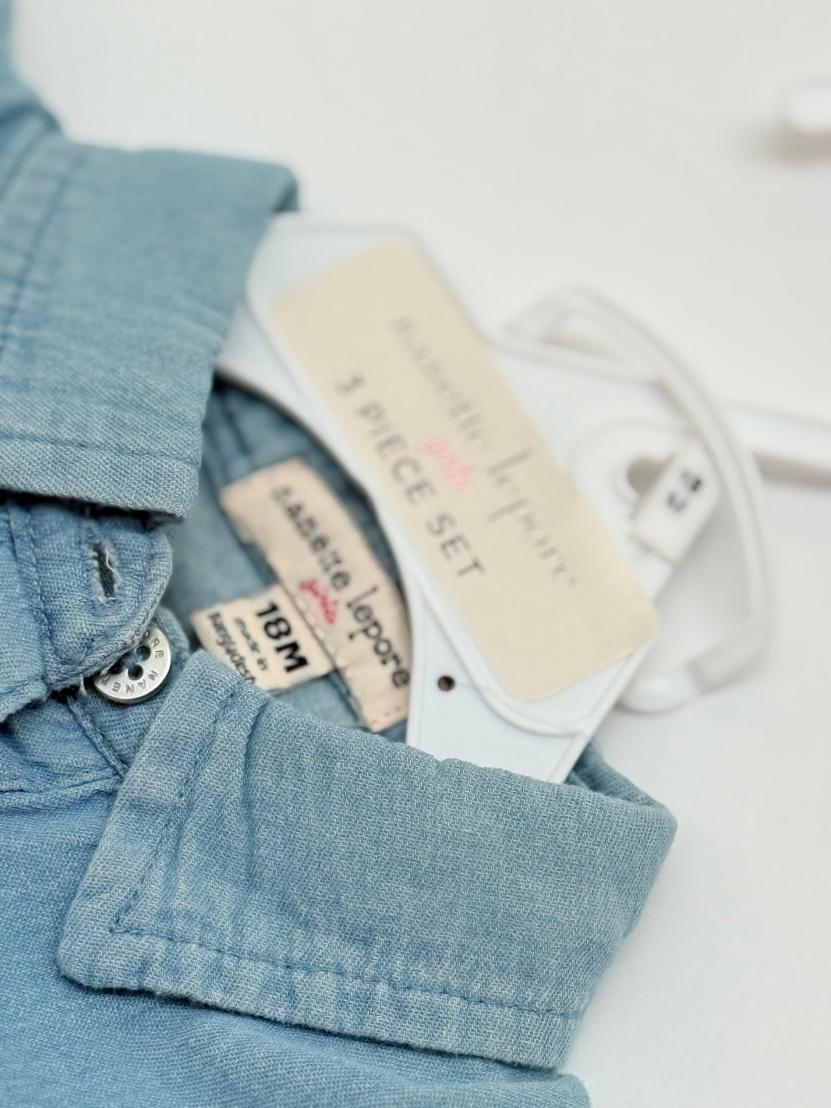 Nanette Lepore 3-Piece Denim Tutu Set 18M