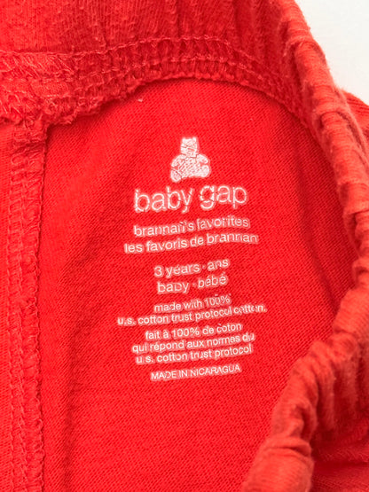 Baby Gap Red Jogger Pants Size 3T