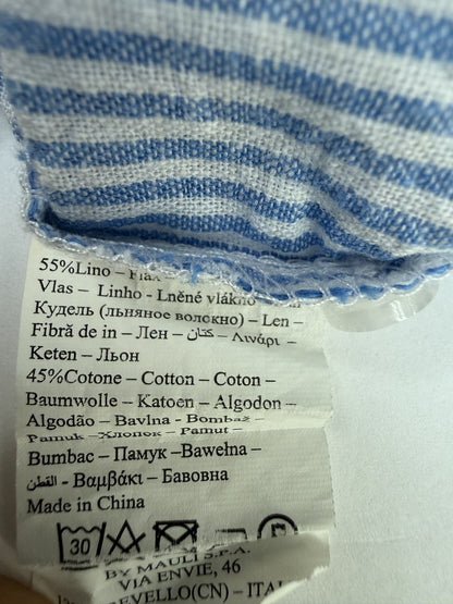 Bréal Blue Stripe Linen Shirt 18m