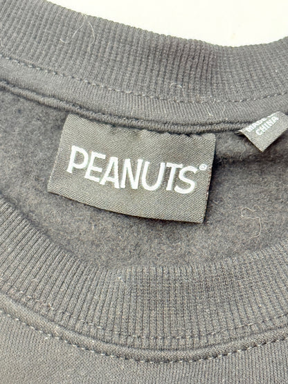 Peanuts Snoopy Mummy Black Sweatshirt Size M Adult