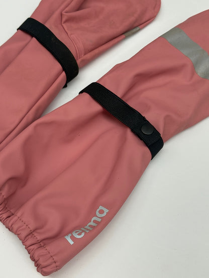 Reima Pink Waterproof Rain Mittens 4-6Y