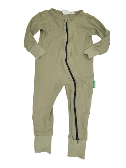 Parade Organic Sage Green Zip Romper 12-18m