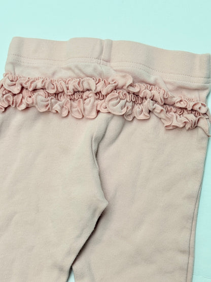 George Ruffle Waist Footed Pants 6-9M