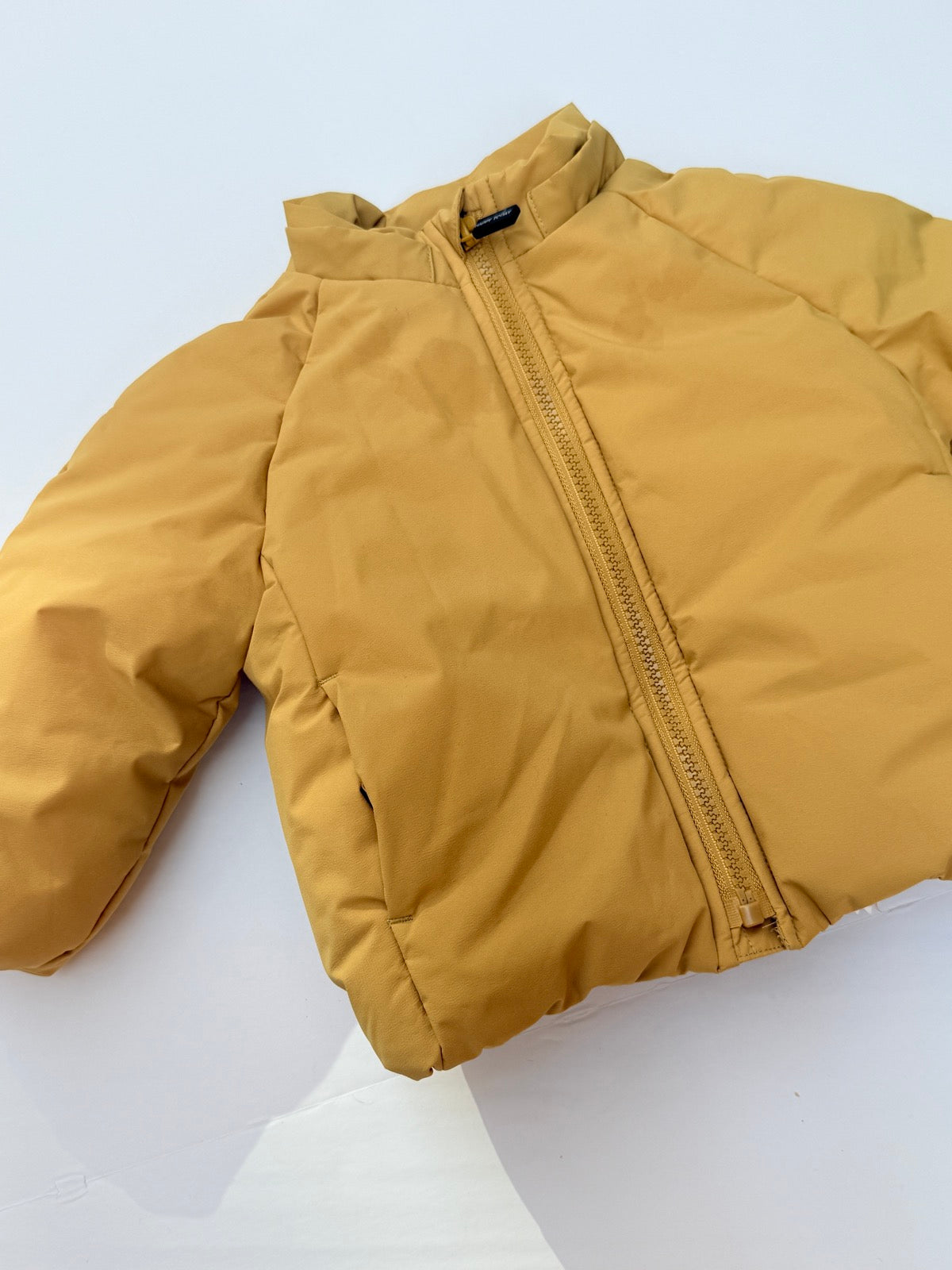 Zara Mustard Puffer Jacket 9-12M