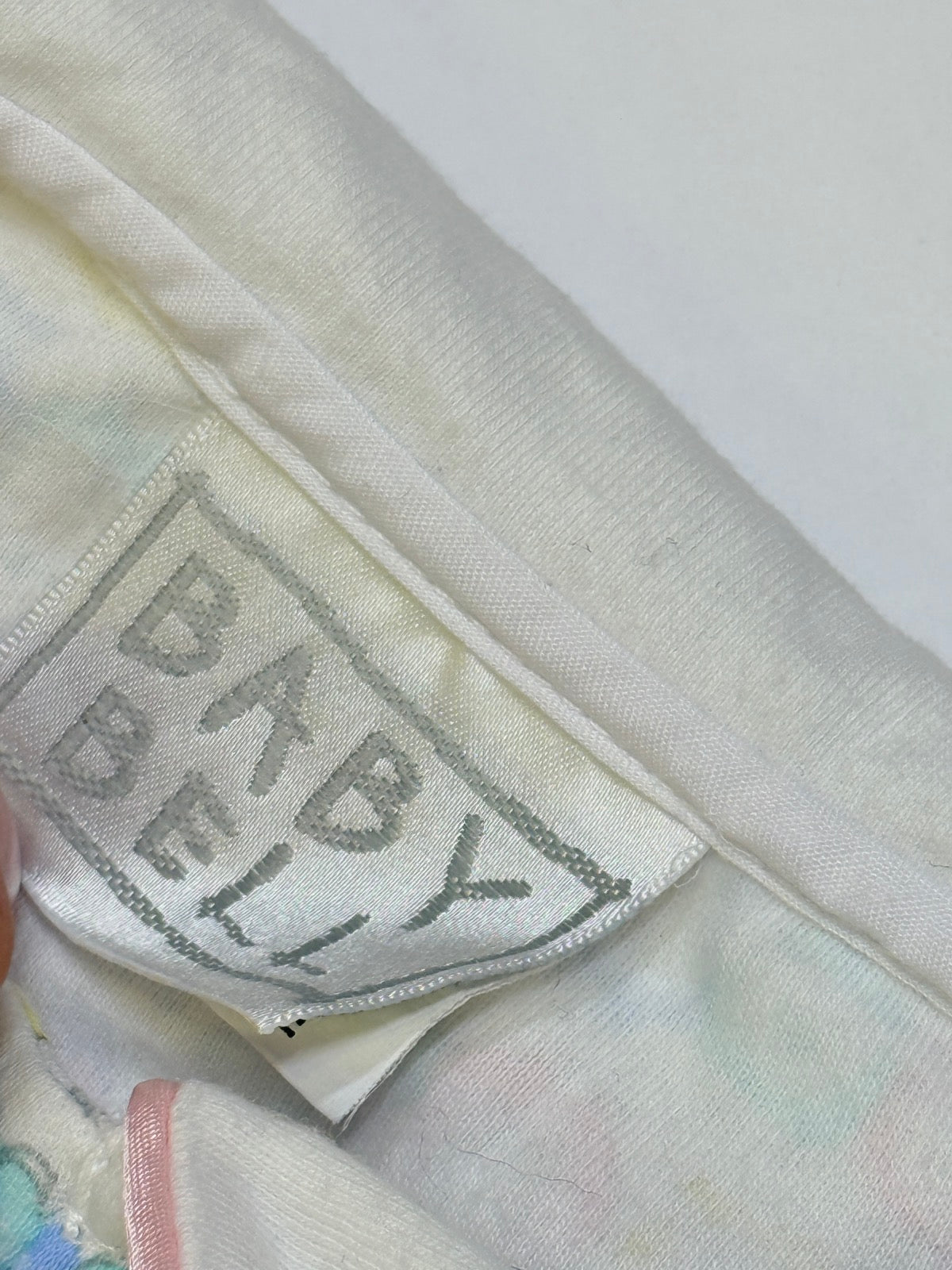 Vintage Baby Bell Pastel Sheep Romper 12-18m