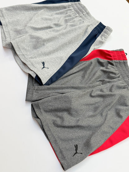 Puma Gray Athletic Shorts Bundle Size 3