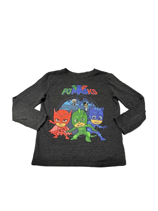 Old Navy PJ Masks Gray Long Sleeve 4T
